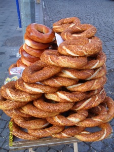 Turkish Bread sold at the street